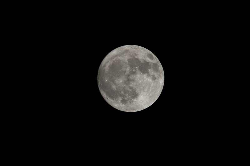 beauty in nature, low angle view, shape, majestic, scenics - nature, geometric shape, copy space, astrology, light, moon surface, night, tranquility, 2K