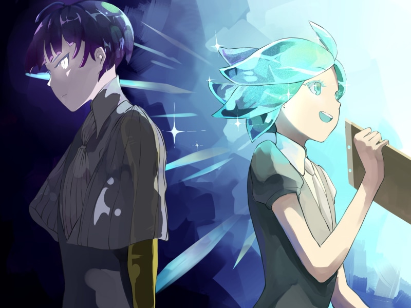 Houseki no Kuni, anime, 1080P, anime girls, Phos (Houseki no Kuni)