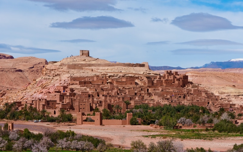 concrete, arid climate, the past, ruined, Morocco, tourism, brown, sky, 2K, travel destinations, climate, architecture, scenics - nature, day, old ruin