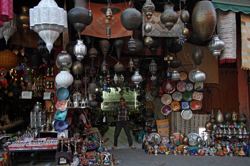 antique, morocco, indoors, shopping, arrangement, art and craft, market, craft, sale, retail, business, abundance, bazaar, retail display, small business