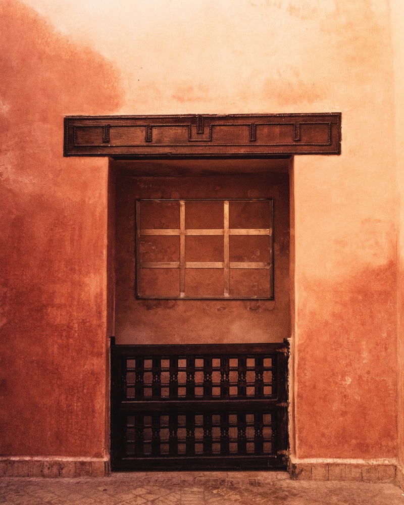 marrakech, colourful, shelf, furniture, orange, technology, building exterior, wood - material, colorful, building, container, color, doorway, morocco