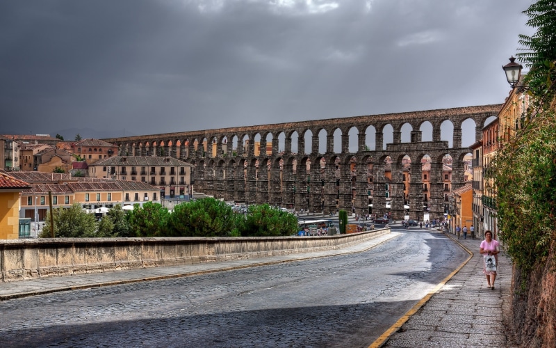 bridge, aqueducts, 2K, building, old building