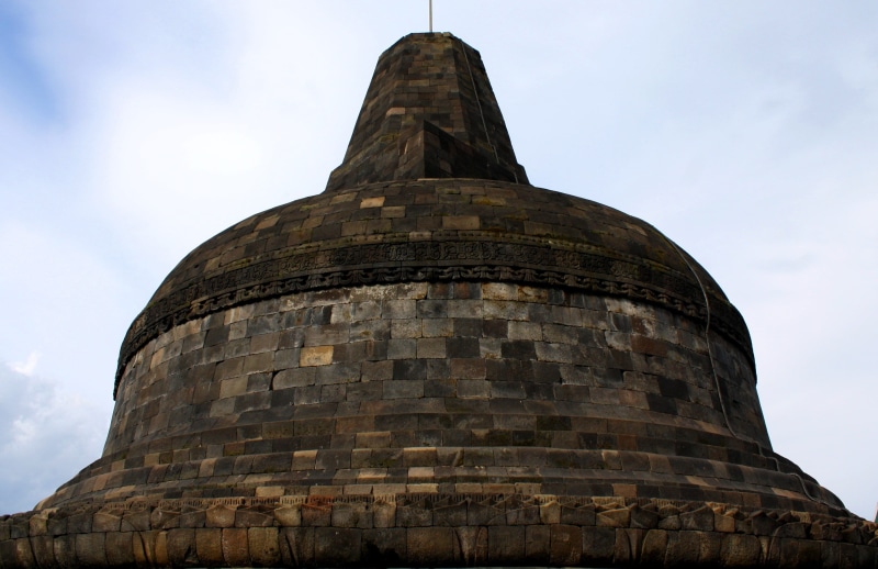 travel destinations, indonesia, no people, statue, wall, buddha, ancient, Candi, brick, Java, ancient history, temple, religion, 2K, tower, old, buddhist temple