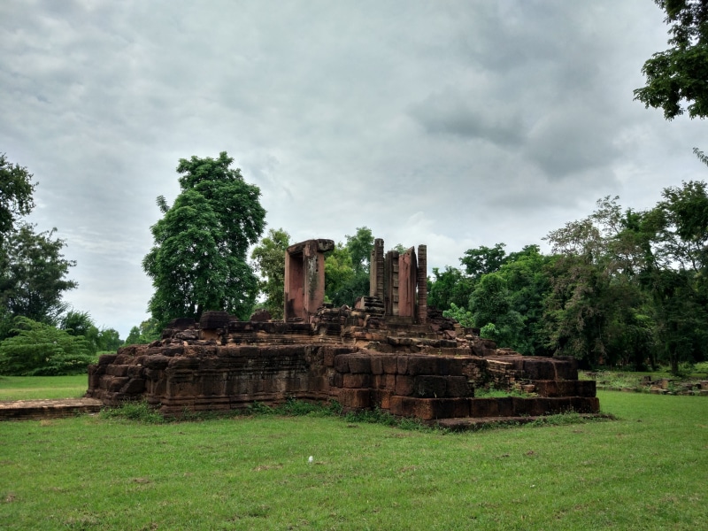 monument, archaeology, ruined, stone Material, khmer, plant, no people, cambodia, built Structure, old, the Past, history, architecture And Buildings, religion