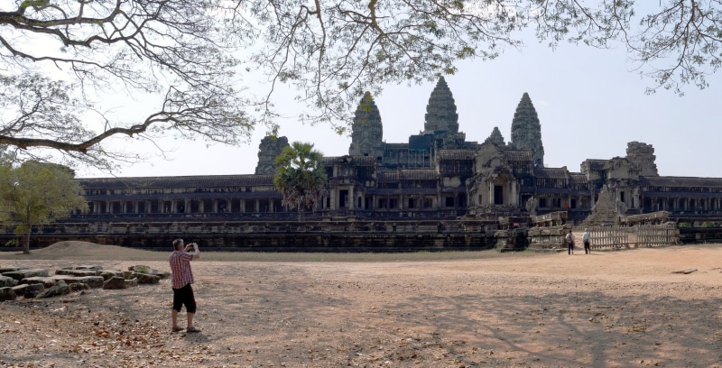 temple complex, Cambodia, walking, Complex, built structure, spirituality, world heritage, religion, unesco, historically, architecture, the past, tree