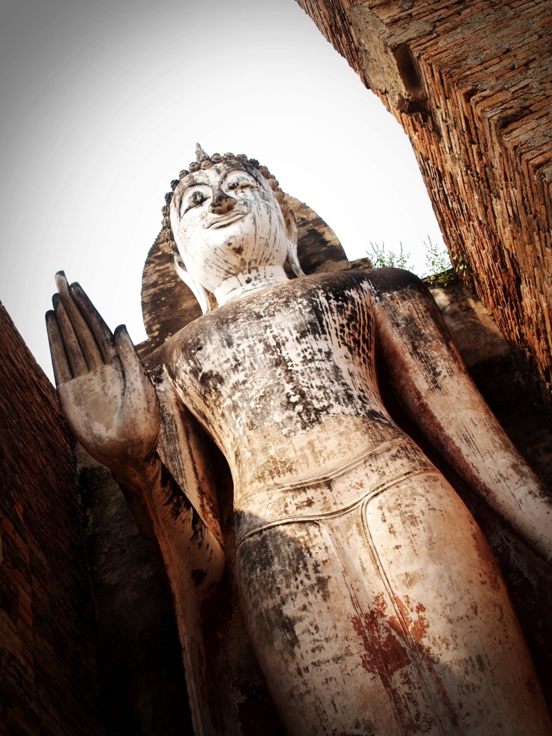 no people, destinations, mai, art, twilight, outdoor, the past, park, sukhothai, tourism, wood - material, culture, reflex, travel, india, viewpoint, ayutthaya
