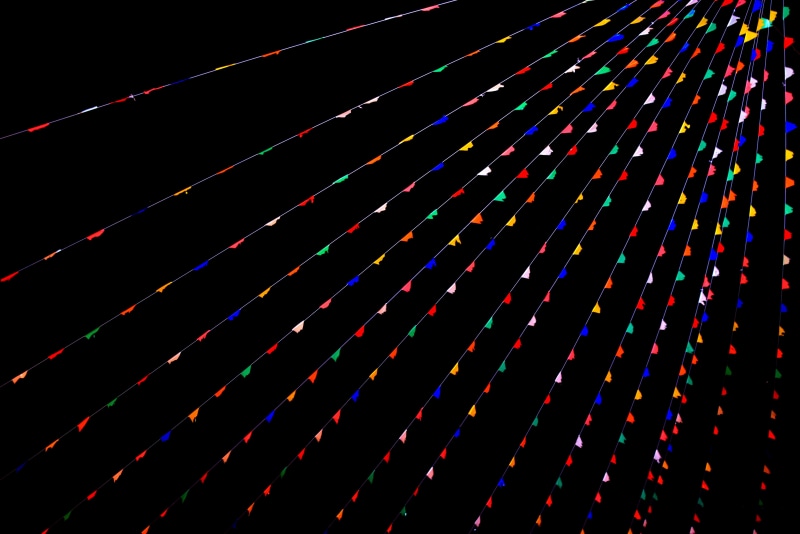 fair, natural, light - natural phenomenon, multi colored, glowing, sea, thailand, urban, decorate, no people, nature, laser, variation, motion, streamers