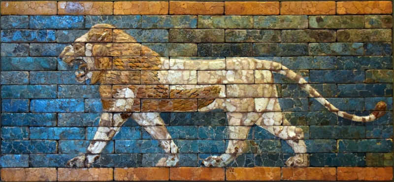outdoors, wall - building feature, no people, brick, animal representation, art and craft, metal, craft, antiquity, domestic, artifact, relic, brick wall