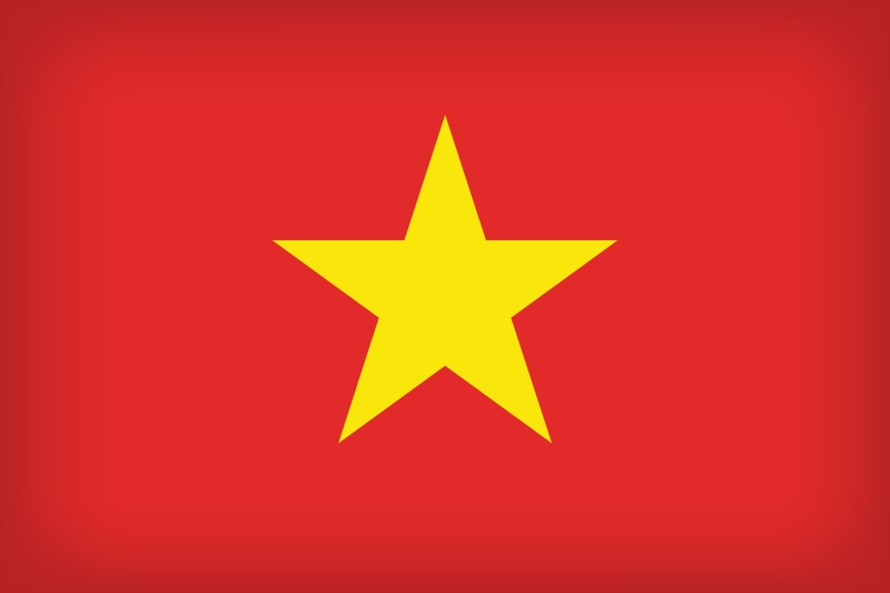 Flag, Vietnamese Flag, Vietnam, 4K, Flag Of Vietnam, Vietnam Large Flag