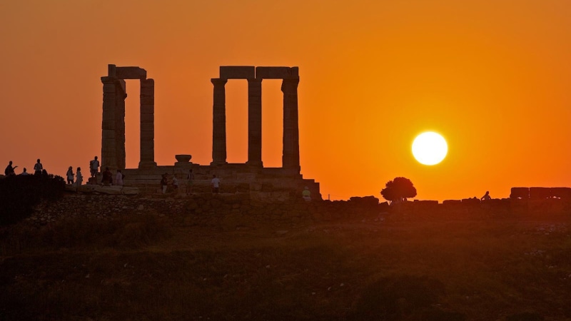 1080P, Poseidon Temple, Monuments