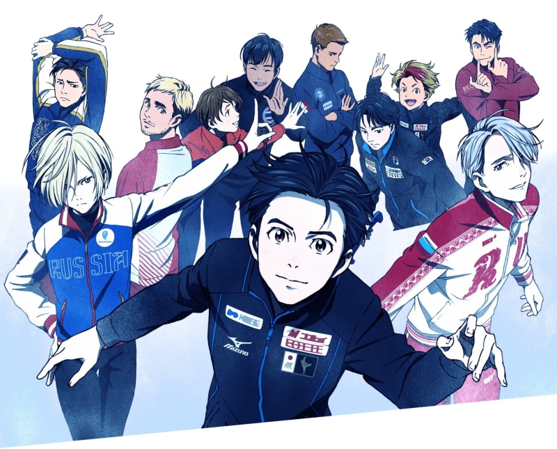 Yuri!!! on Ice, 1080P, Seung-gil Lee, Phichit Chulanont, Yuri Plisetsky, Guang Hong Ji, Anime, Jean Jack Leroy, Michele Crispino, Otabek Altin, Yuuri Katsuki