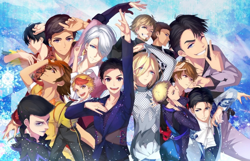 Georgi Popovich, Guang Hong Ji, Viktor Nikiforov, Leo de la Iglesia, Yuri!!! on Ice, Phichit Chulanont, Michele Crispino, Jean-Jacques Leroy, 1080P, Christophe Giacometti