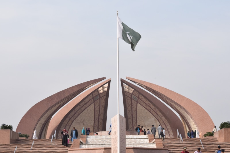 large group of people, real people, architectural column, lifestyles, incidental people, sky, women, architecture, travel destinations, travel, rawalpindi