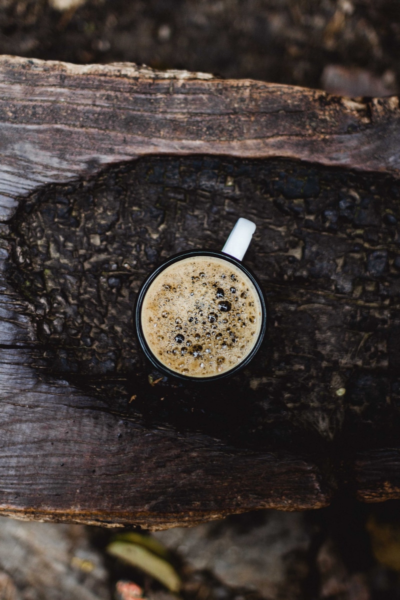 glass, food and drink, eating utensil, hike, still life, coffee - drink, selective focus, outdoor coffee, table, no people, outdoor, islamabad, forest