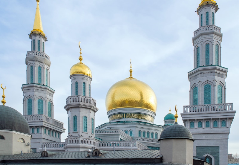 Big Mosque, spire, government, prospekt mira, day, tourism, travel, Moscow, belief, built structure, spirituality, gold colored, church, architecture, low angle view