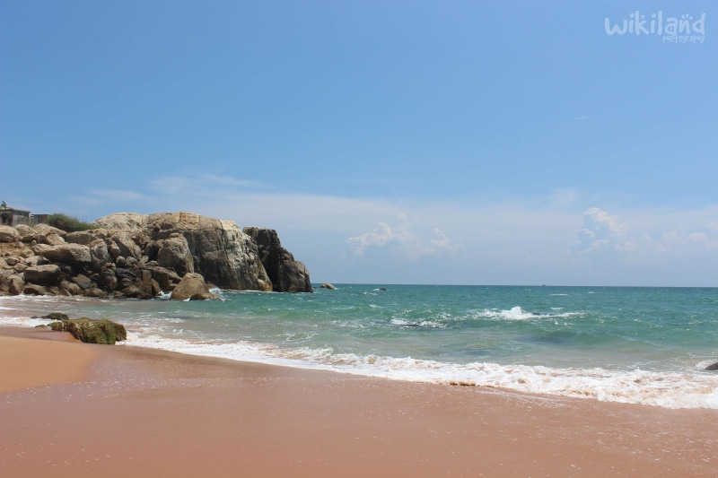motion, day, scenics - nature, kanyakumari, outdoors, rock, nature, horizon, wikiland, 4K, sea, no people, rock - object, sea view, blue water, beauty in nature