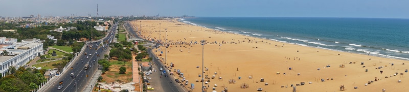 plant, city, aerial view, travel destinations, 8K, beach, horizon over water, sand, water, horizon, marina, high angle view, sky, motion, nature, day