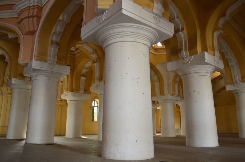 arch, attraction, religion, traditional, built structure, outdoors, history, architectural Column, madurai, place of worship, the past, travel, palace
