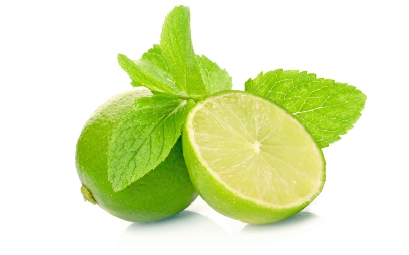 ingredient, healthy Eating, herb, spearmint, lemon, citrus, studio Shot, fruit, no People, wellbeing, macro, green Color, lime, organic, isolated, 720P