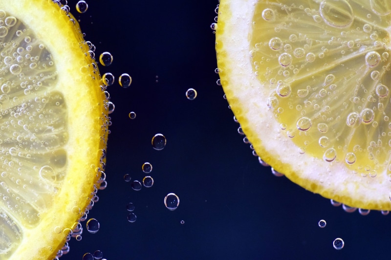 orange, slice, two, vitamins, lemonade, tasty, delicious, close-up, lime, close, lemons, frisch, blubber, freshness, food, beautiful, wellbeing, refreshment