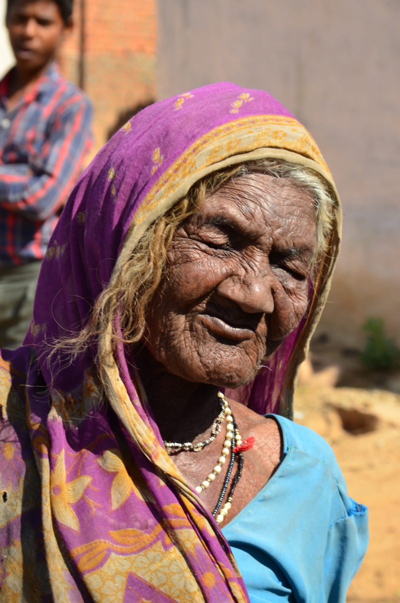 Women, sari, village, granny, hairstyle, rajasthan, adult, poverty, selfie, traditional Clothing, real people, cultures, leisure activity, day, front view