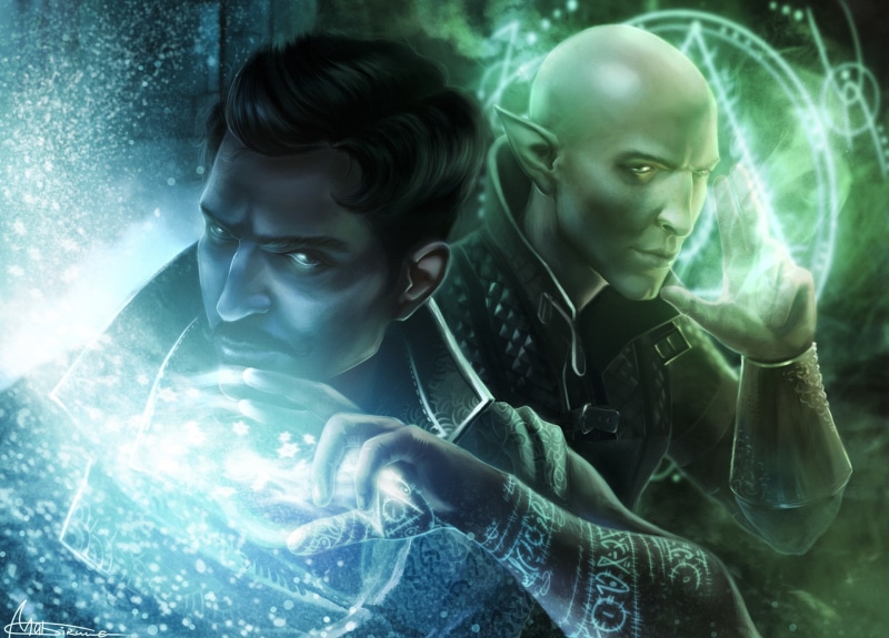 magic, 1080P, Dorian, SOLAS, Dragon Age: Inquisition, Dorian Pavus