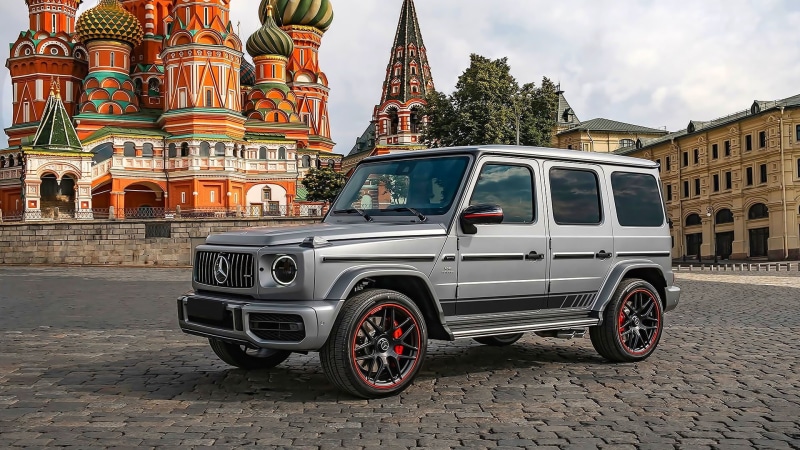 1080P, Gelendevagen, AMG, Mercedes-Benz G63 AMG, Temple, Dome, Moscow, G63, Red square