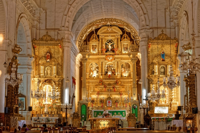 cathedral, colored, art, building, brass, worship, belief, inside, ceiling, travel destinations, creativity, chapel, mural, religion, catholicism, travel