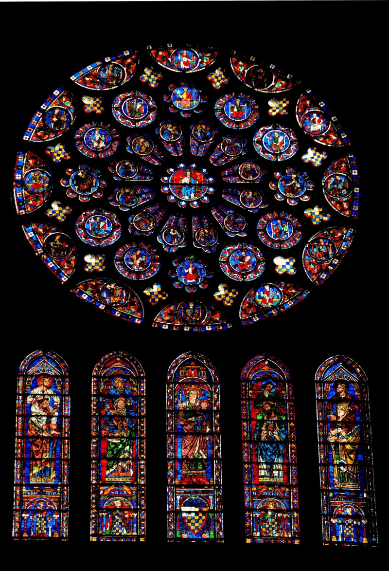 architecture and art, art and craft, building, france, cathedral, Chartres, built structure, architecture And Buildings, ornate, no people, religion, middle ages