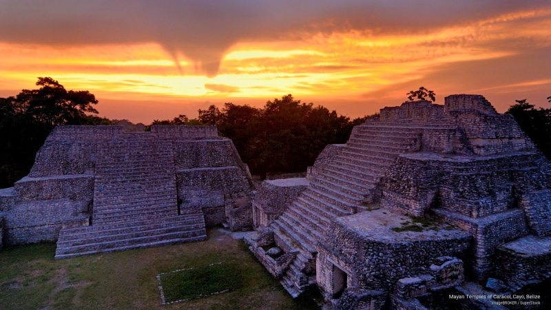 cayo, belize, temples, 2K, Architecture, caracol, mayan