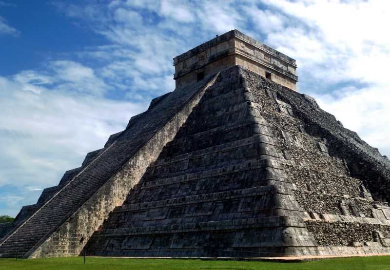 kukulkan Pyramid, tourism, mexico, travel, outdoors, temple - Building, travel destinations, architecture, archaeology, ancient civilization, day, nature
