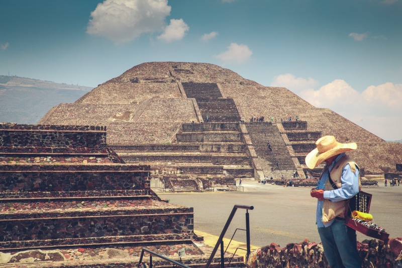 pyramids, the past, ancient, archaeology, stone, outdoors, pyramid, history, san juan teotihuacán, travel, steps, leisure activity, sky, tourism, architecture
