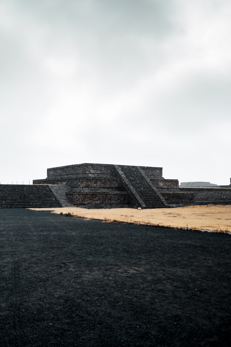 ancient civilization, outdoors, 4K, ancient, sky, travel destinations, land, the past, building exterior, architecture, mexico, day, built structure, no people