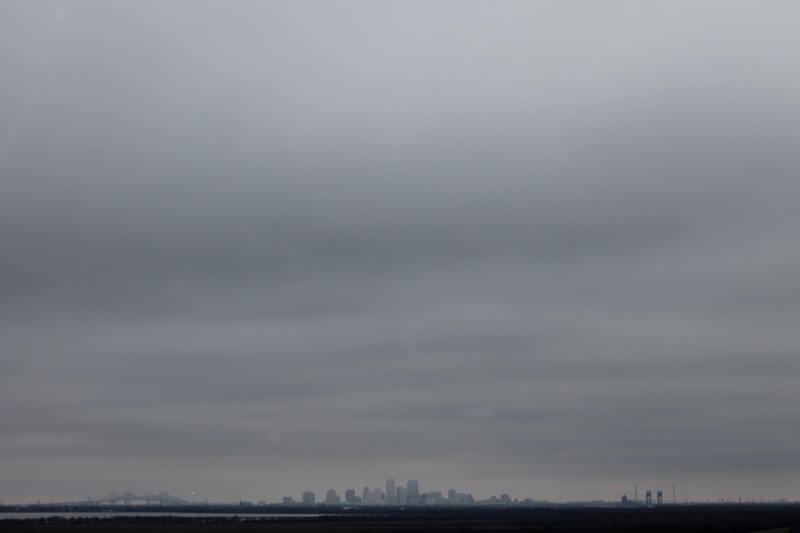 distant, factory, 4K, New Orleans, nature, cloudy, smog, building exterior, sky, overcast, white, industry, gray, mist, beauty in nature, cloud - sky