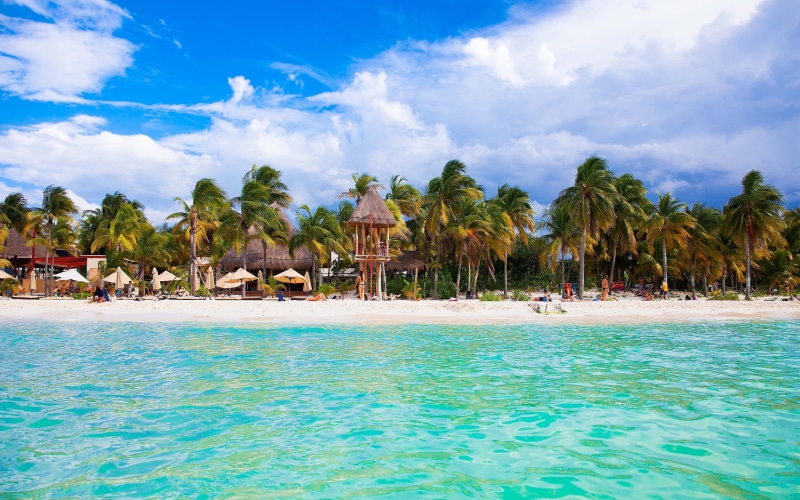 sea, tranquility, travel destinations, photo, tropical tree, swimming pool, peninsula, beauty in nature, mexico, plant, tranquil scene, tropical climate
