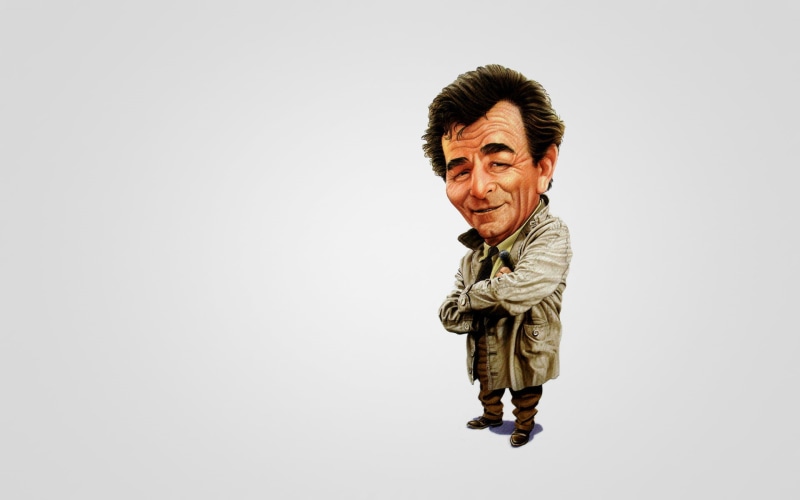 portrait, studio shot, men, happiness, Peter Falk, young adult, isolated, smile, smiling, cut out, copy space, art, lifestyles, indoors, front view, 1080P