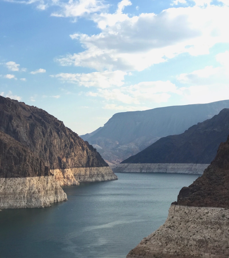 rock - object, formation, cloud - sky, rock, day, dam, landscape, mountain peak, united states, sea, river, 2K, mountain, no people, temple bar marina