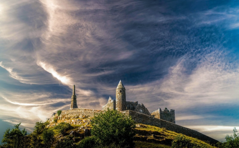 Ireland, history, old, landscape, building, building exterior, the past, cityscape, religion, architecture, built structure, spirituality, nature, 1080P