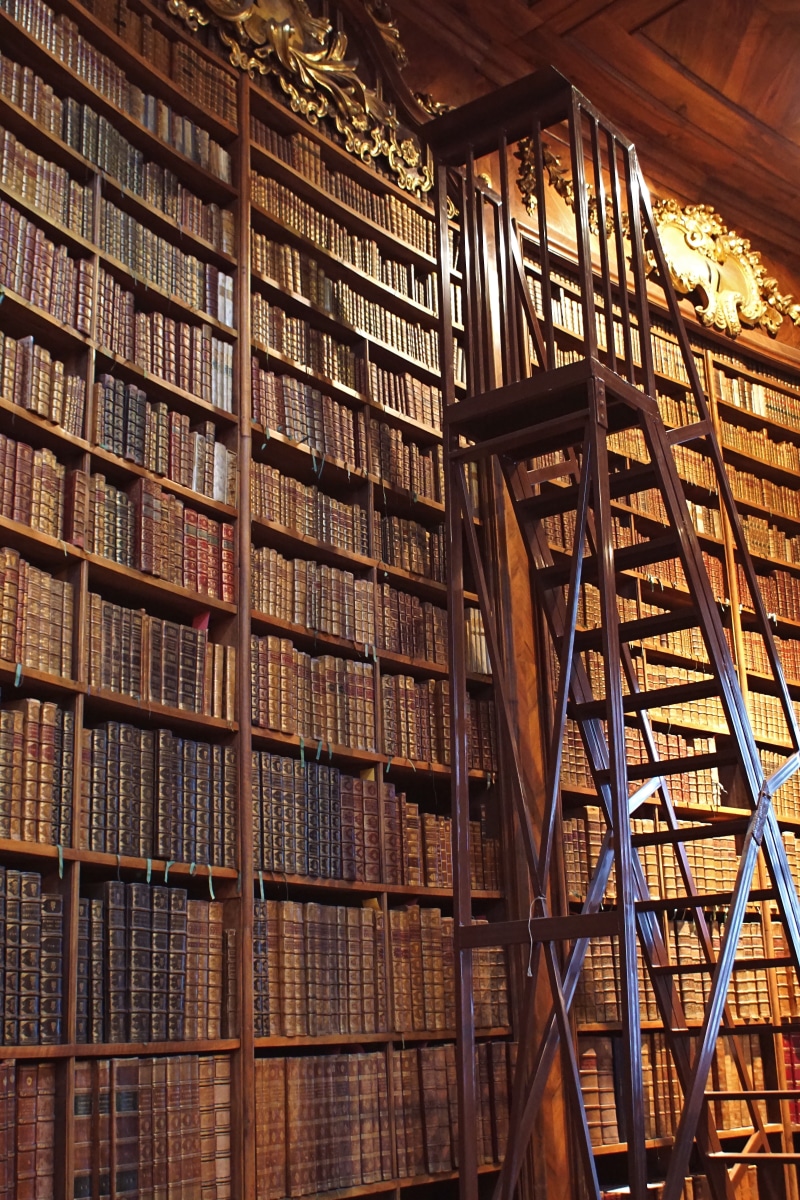brown, vienna, indoors, emperor franz joseph, know, hall, bookshelf, 5K, shelf, university, built structure, building, hofburg imperial palace, in a row