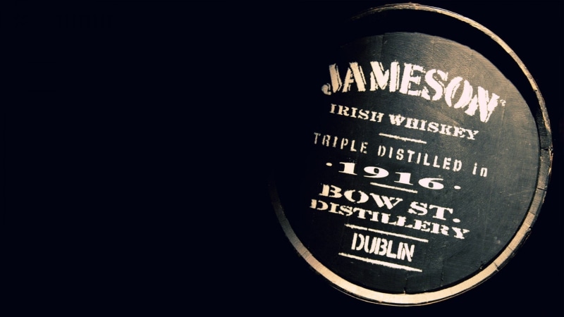 alcohol, 1080P, whisky, beverages, barrels, whiskey, jameson