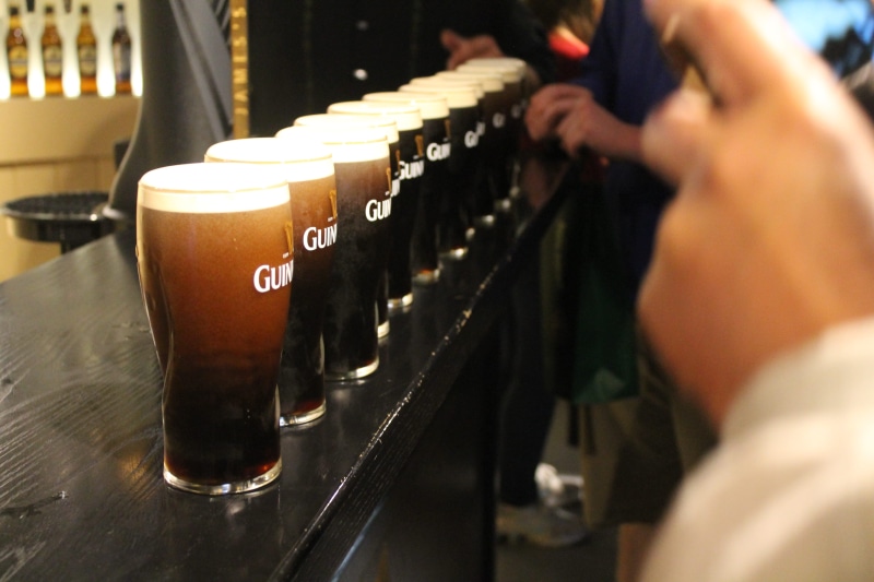 yum, tourist, container, food and drink, food and drink industry, travel, tourism, dublin 8, beer, drinking, business, dublin, red wine, selective focus