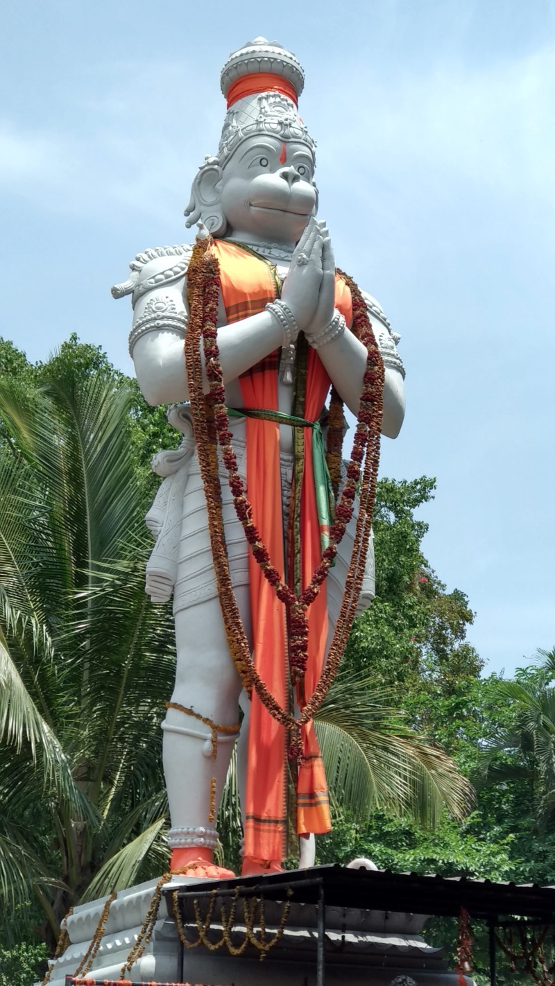 plant, male likeness, architecture, cloud - sky, tirupathi, tirumala, hindu, human representation, built structure, 4K, god, religion, low angle view