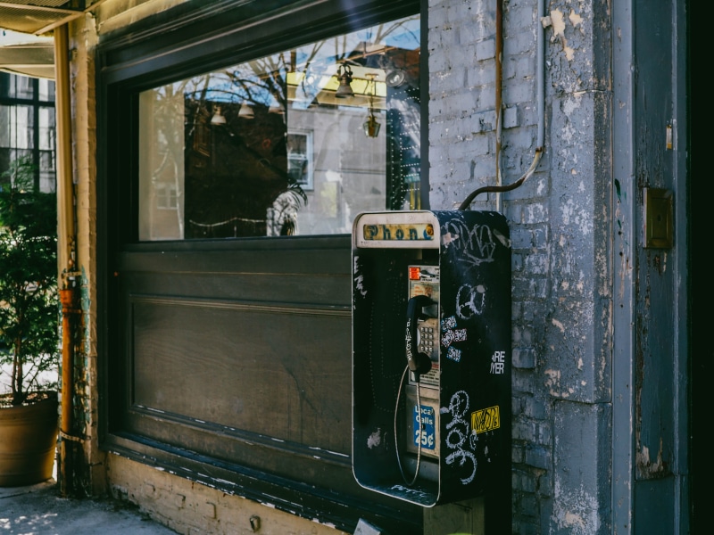 graffiti, plant, no people, reflection, western script, telephone, saads halal, silver, glass - material, transparent, black, architecture, wall, technology