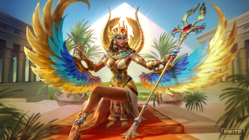 4K, Video Game, Smite, Isis (Smite)