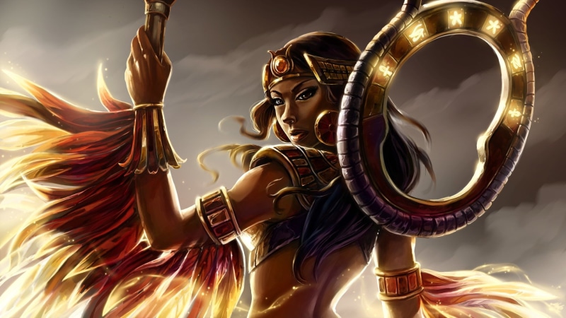 Video Game, Smite, Isis (Smite), 1080P