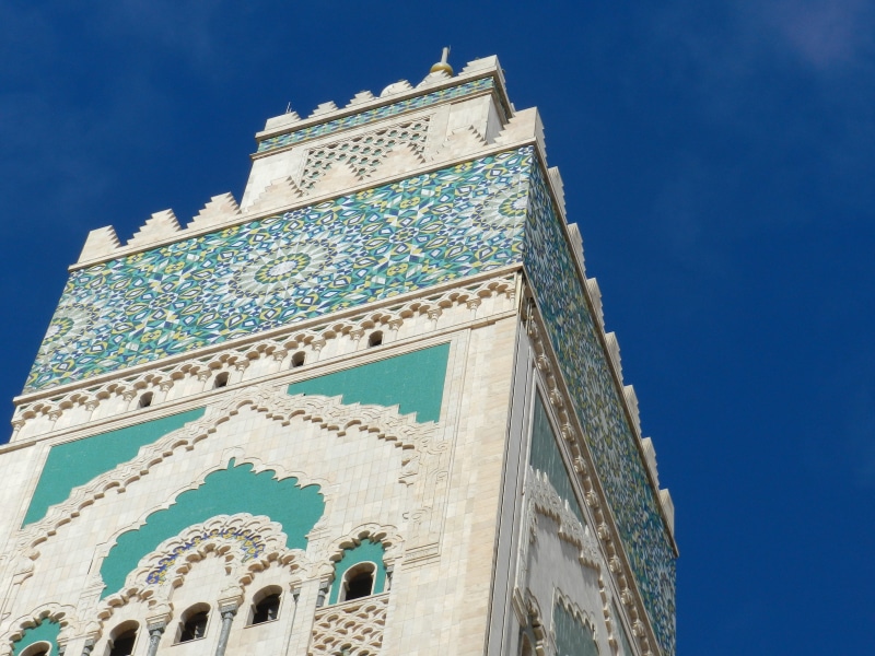 arch, hassan, hassan 2, mosaic, day, built structure, marrakech, city, souk, moroccan, building, luxury, shine, low angle view, the past, rabat, travel