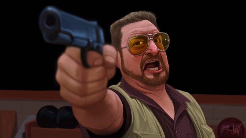Walter Sobchak, 1080P, The Big Lebowski, movie characters