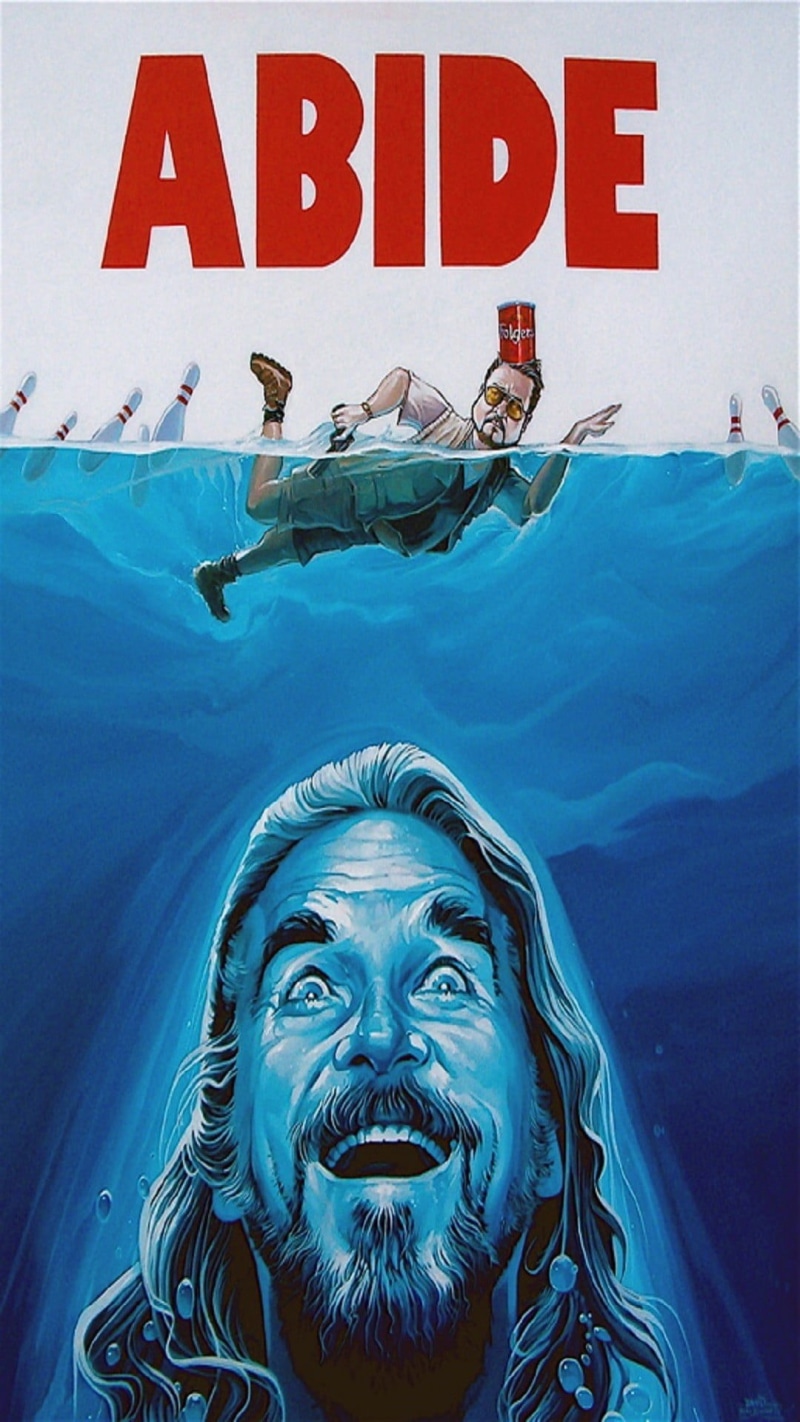 blue, text, water, 1080P, outdoors, humor, swimming pool, The Big Lebowski, communication, nature, pool, people, poster, sign, mammal, one animal, abide