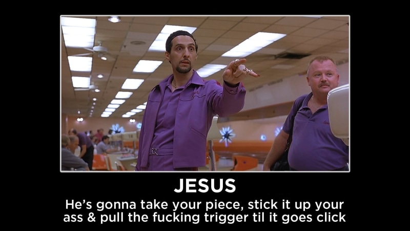 quote, men, memes, humor, mid adult men, occupation, communication, The Big Lebowski, business, 1080P, adult, waist up, two people, looking at camera