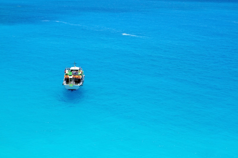 5K, mode of transportation, motion, sailing, paradise, travel, transportation, ocean, body, greece, daylight, day, beauty in nature, water, passenger craft